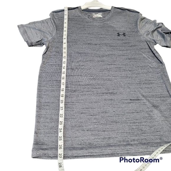 Under Armour Grey Heat Gear Loose Fit Athletic T- Shirt - Picture 7 of 9
